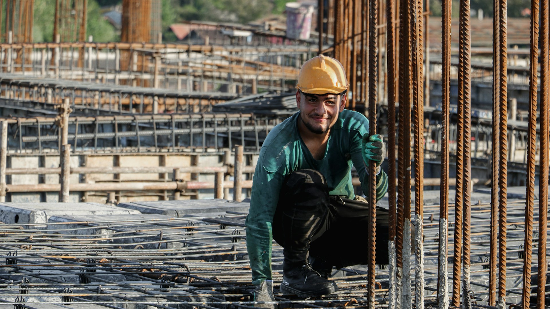 Maintenance team at work